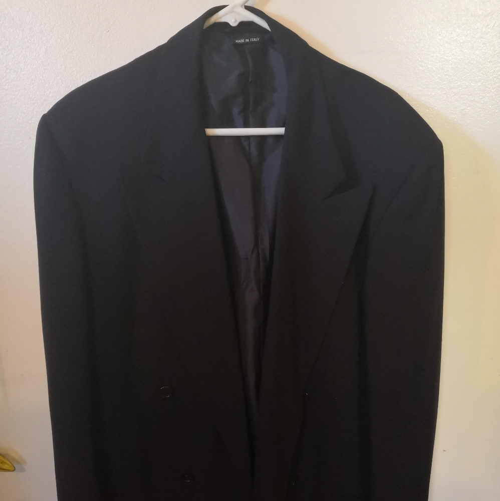 Giorgio Armani Black Label - 44L Wool Blazer